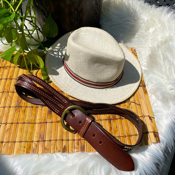 Linea Pelle Braided Leather Belt - Picture 6 of 10